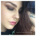 U Shaped Plain Non Piercing Clip On Fake Septum Hanger